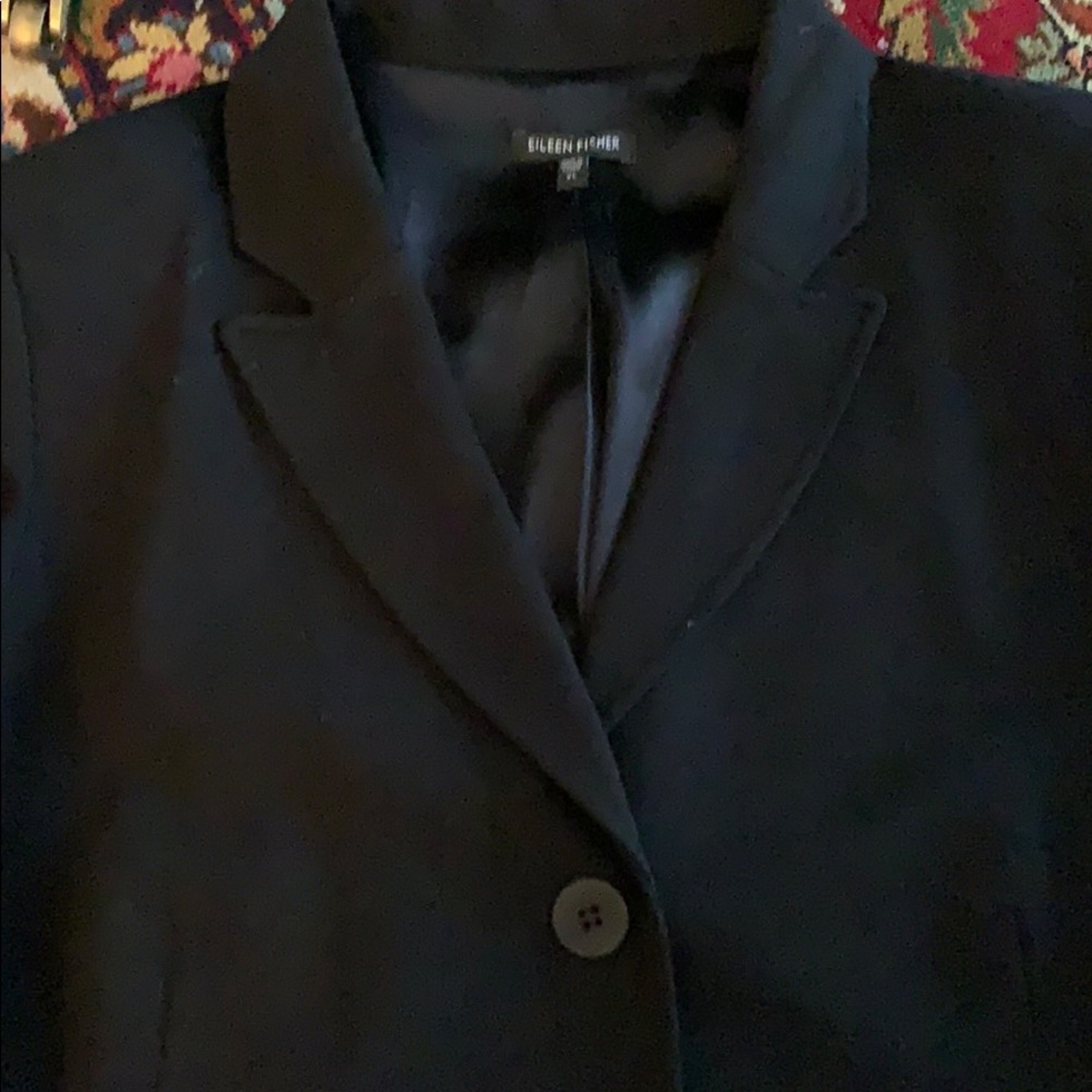 Black blazer Eileen Fisher